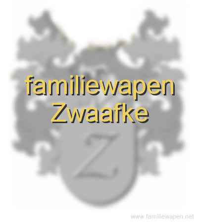 familiewapen Zwaafke