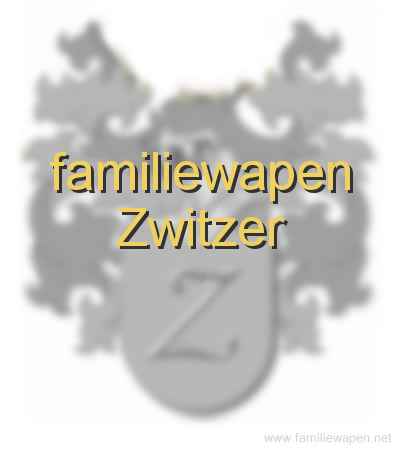 familiewapen Zwitzer